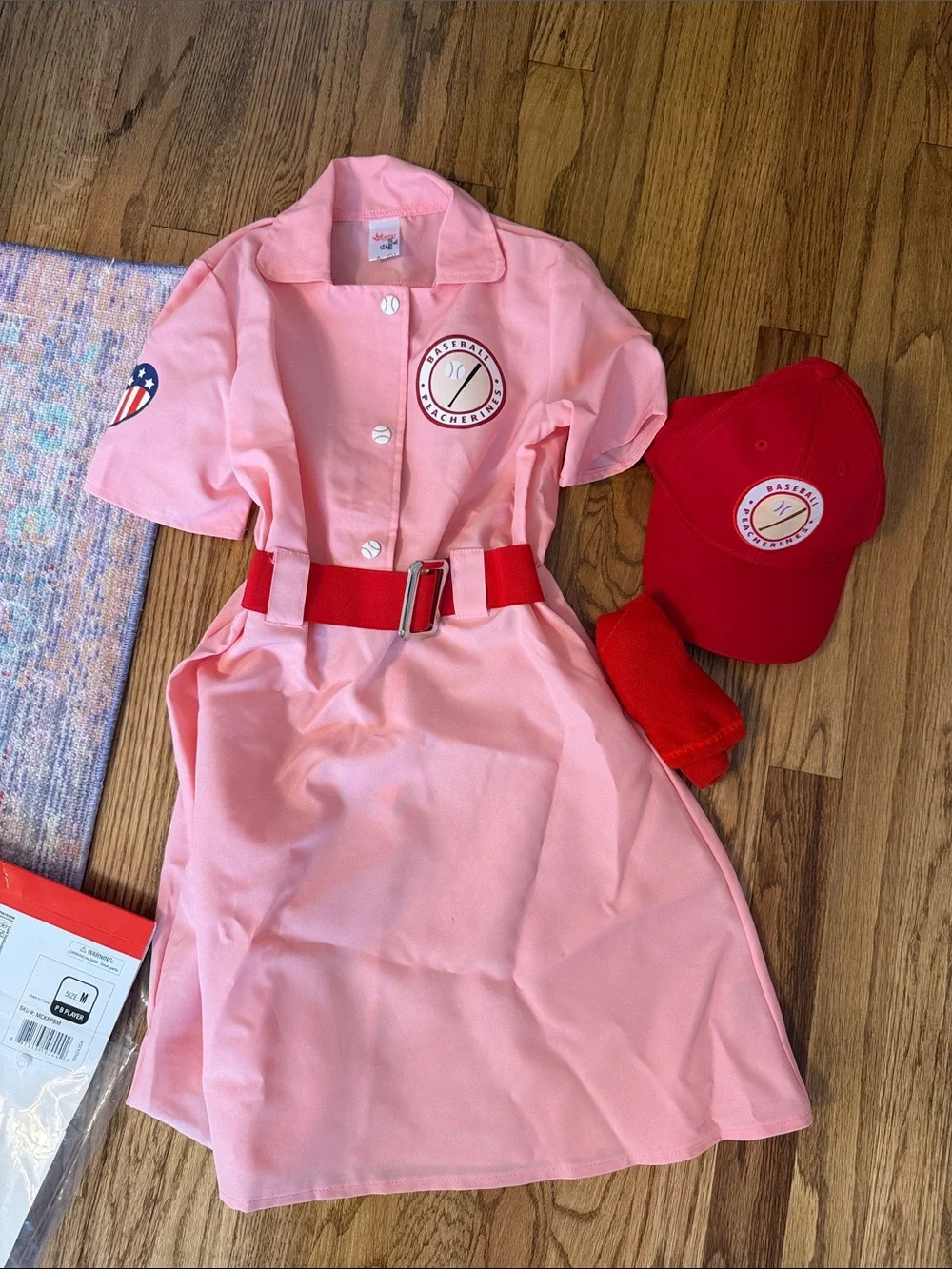Morph costumes pink baseball